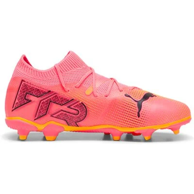 PUMA Kinder_Fussball_Rasenschuhe_FUTURE_7_MATCH_FG_AG_Jr 107729 003 SUNSET GLOW-PUMA BLACK-SUN