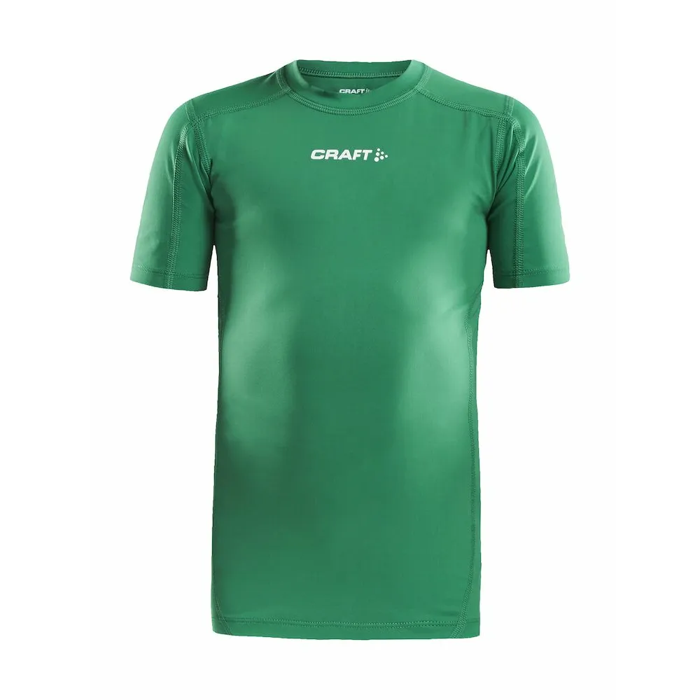 CRAFT Pro_Control_Compression_Tee_Jr 1906859 651000 TEAM GREEN