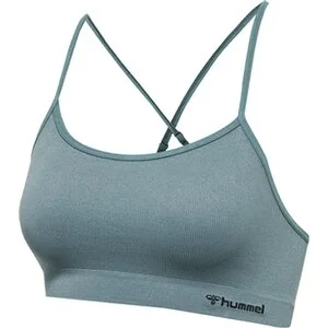 HUMMEL Damen_BH_hmlJUNO_SEAMLESS_BRA 211785 7406 NORTH ATLANTIC
