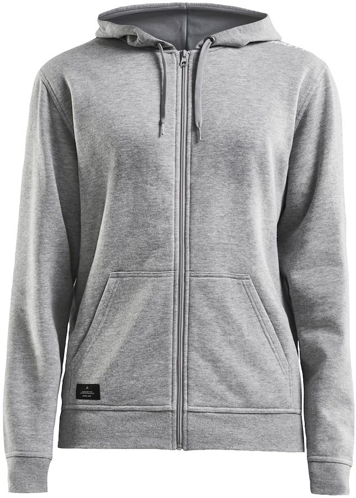 CRAFT COMMUNITY_FZ_HOODIE_W_950000_M 1908906 950000 GREY MELANGE