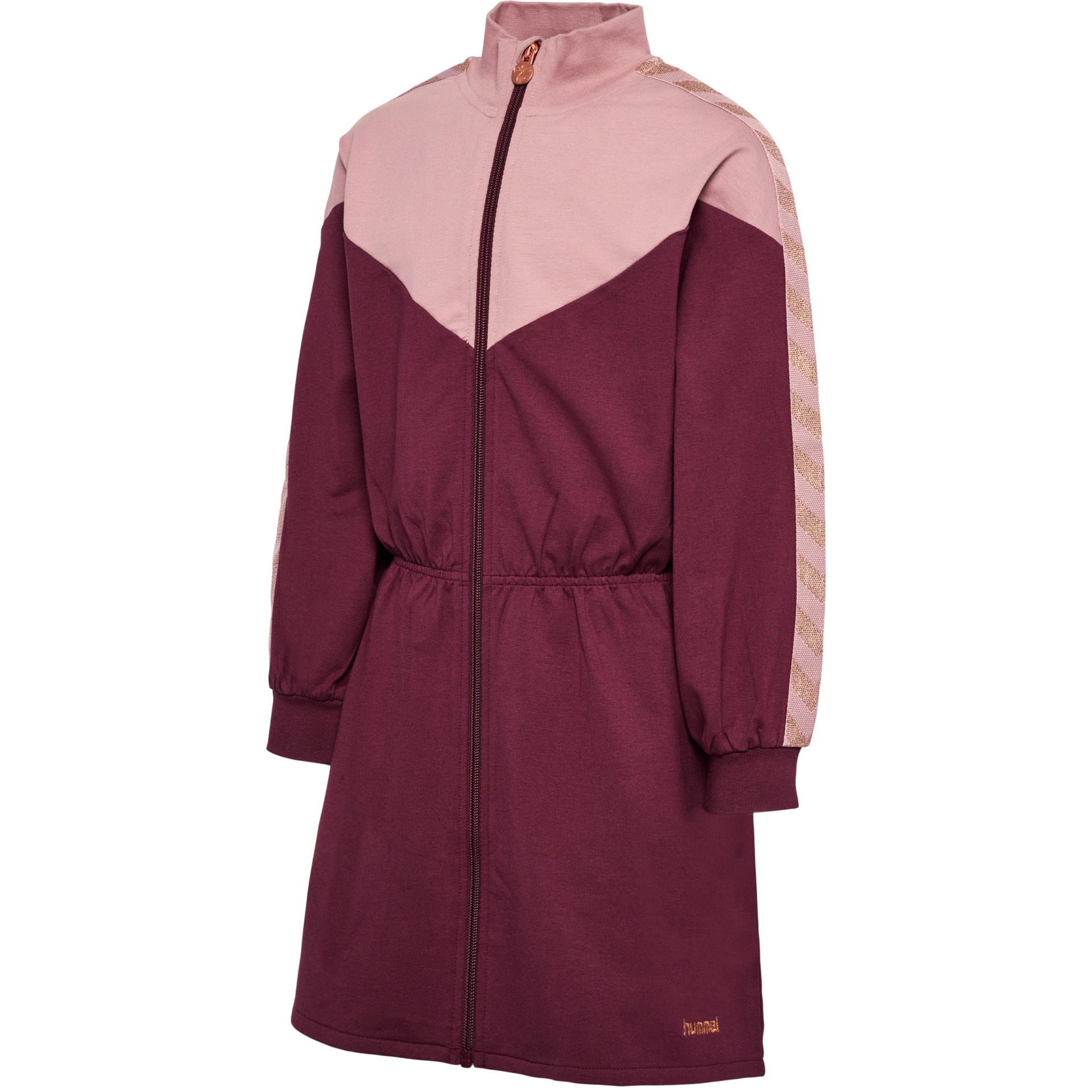 HUMMEL hmlALVILDA_ZIP_DRESS 215293 3430 WINDSOR WINE