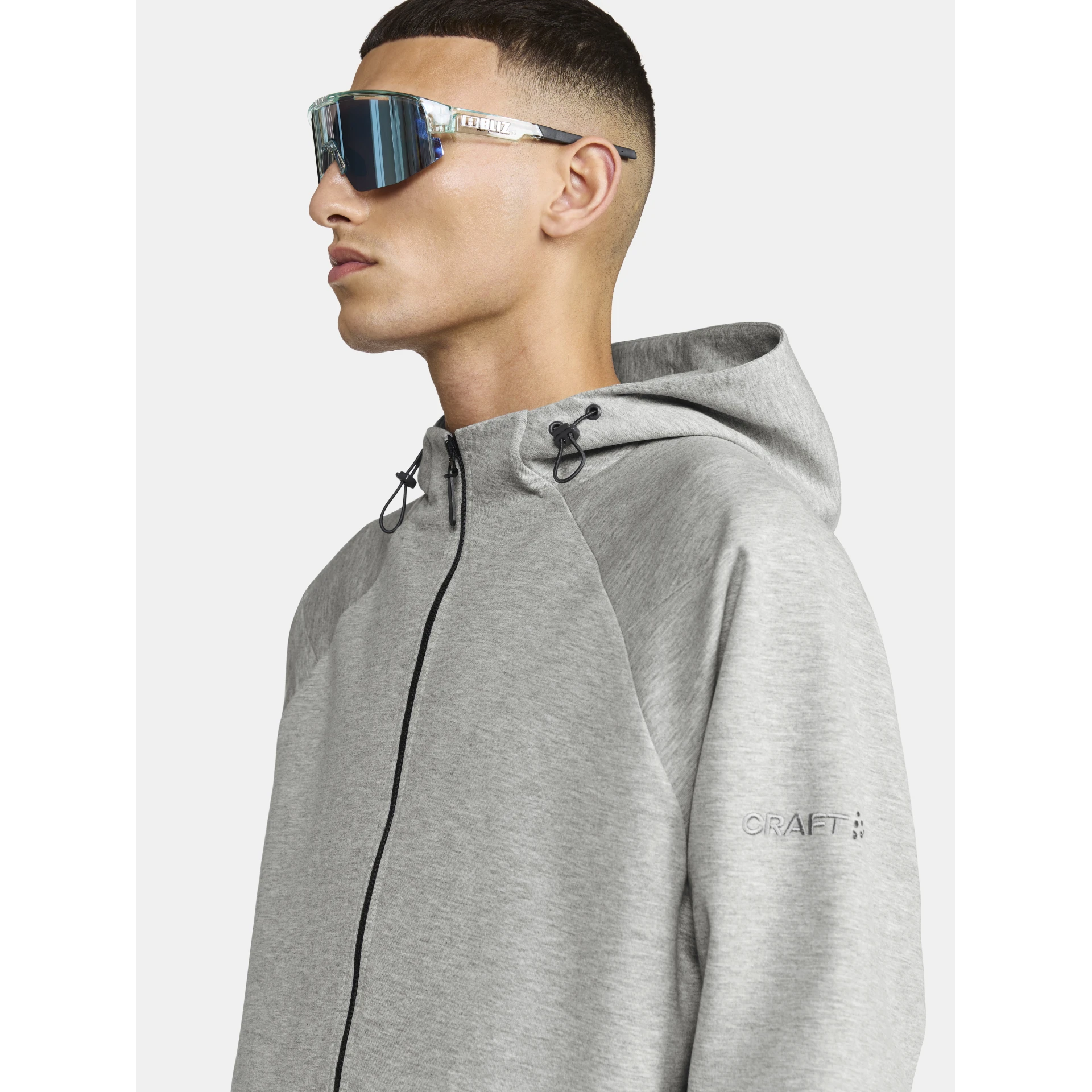CRAFT ADV_JOIN_FZ_HOODIE_M 1914706 950000 GREY MELANGE