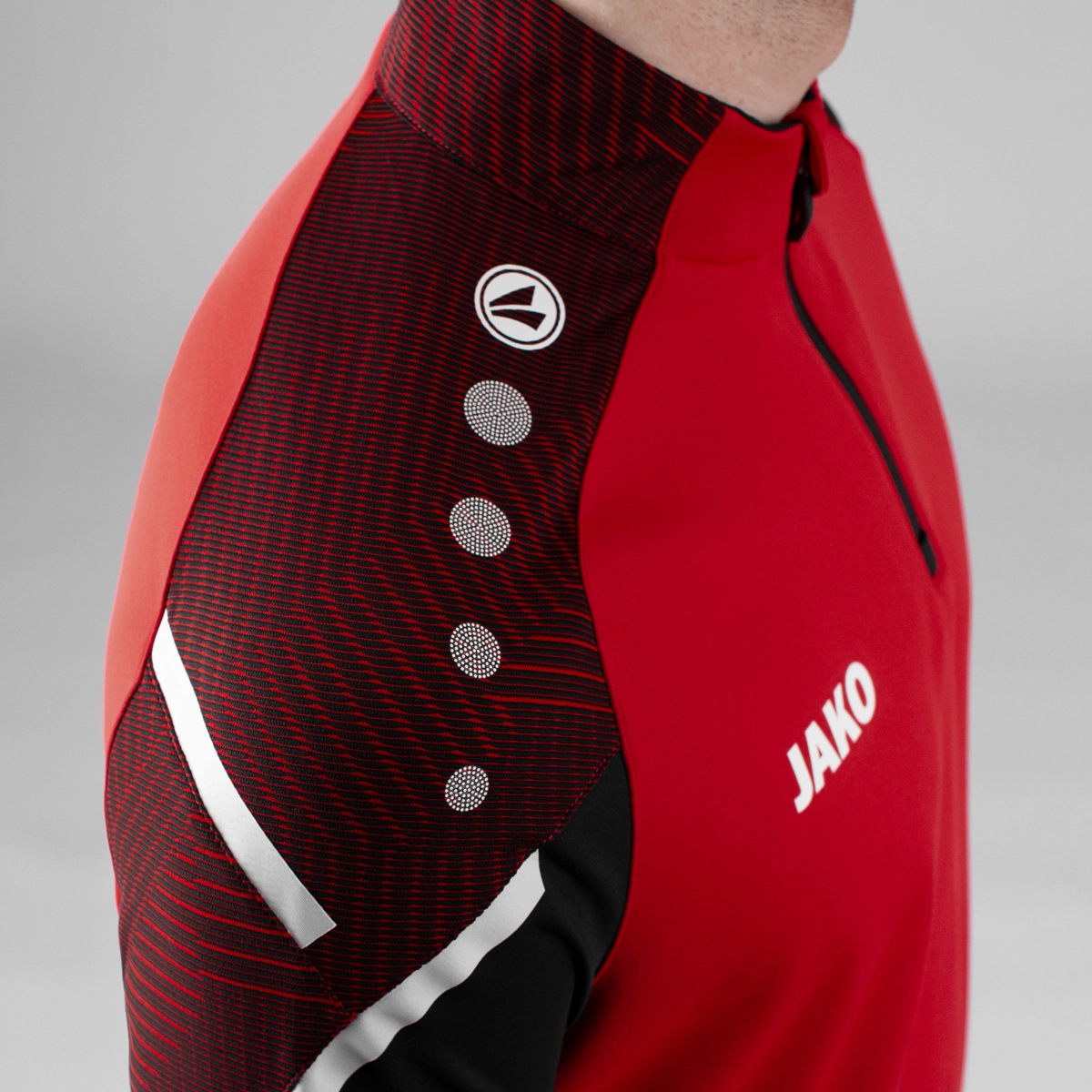 JAKO Ziptop_Performance 8622K 101 rot/schwarz
