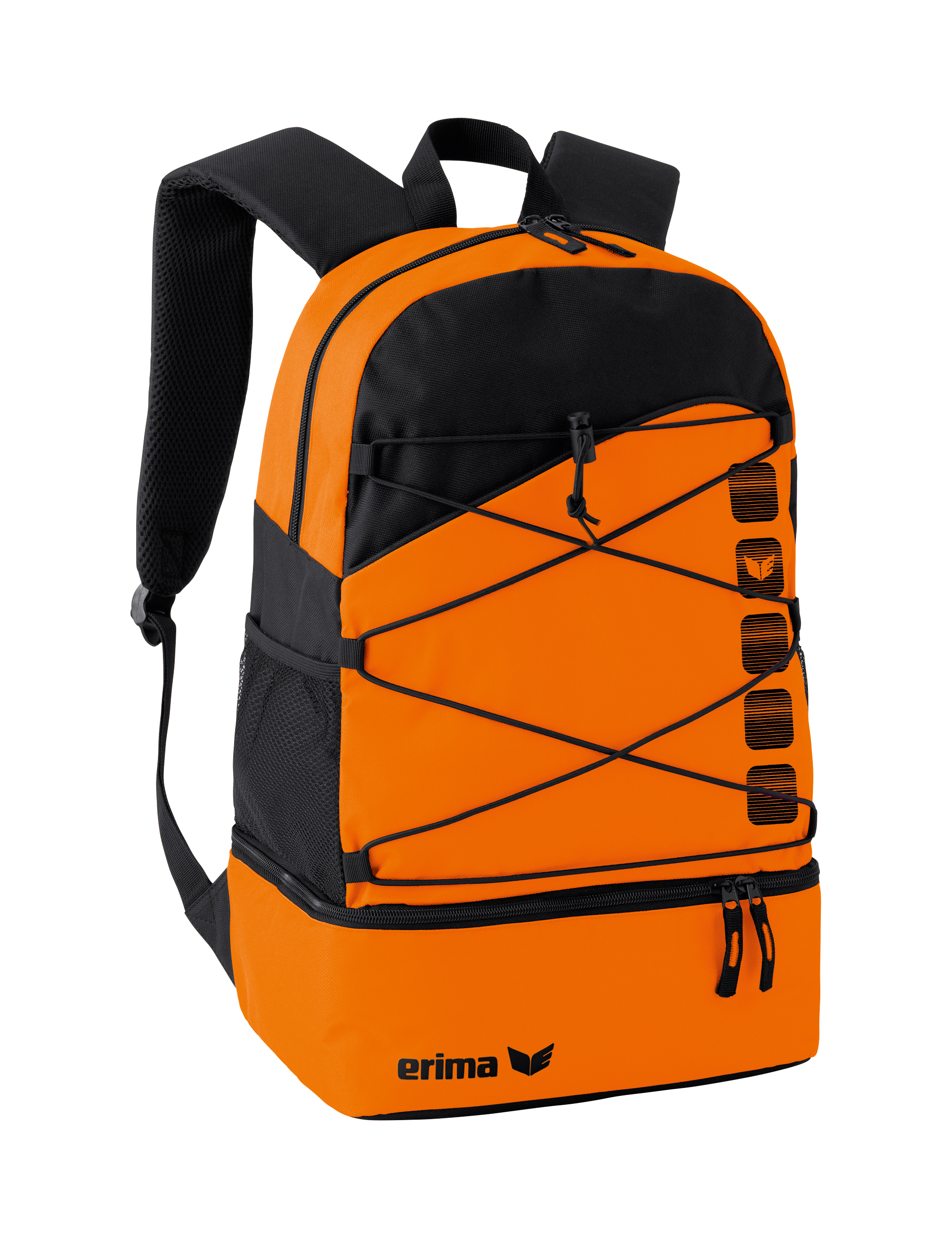 ERIMA Club_5_Multifunktionsrucksack_mit_Bodenfach 723365 215950 orange/black