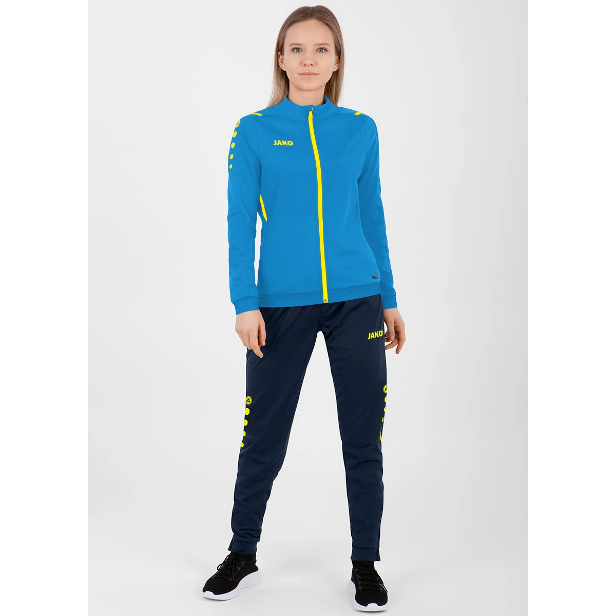 JAKO Polyesterjacke_Challenge 9321 443 JAKO blau/neongelb