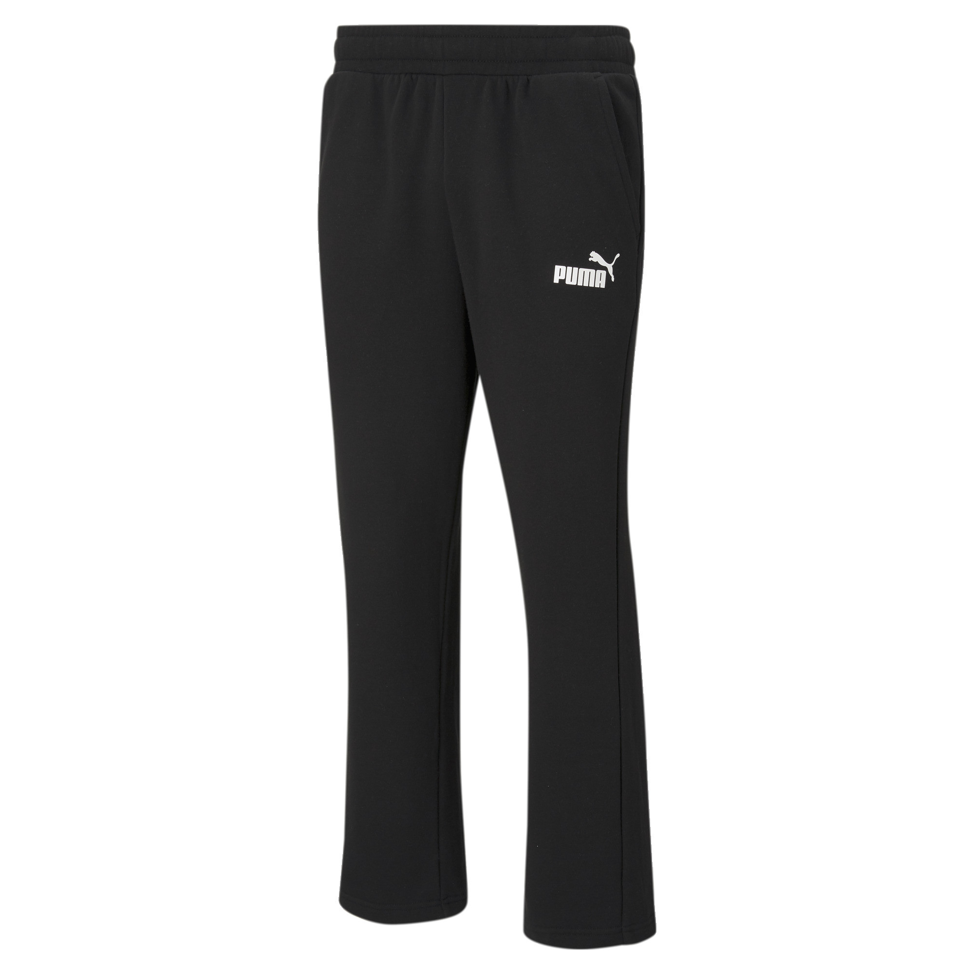 PUMA ESS_Logo_Pants_TR_op_SRL 586722 001 PUMA BLACK