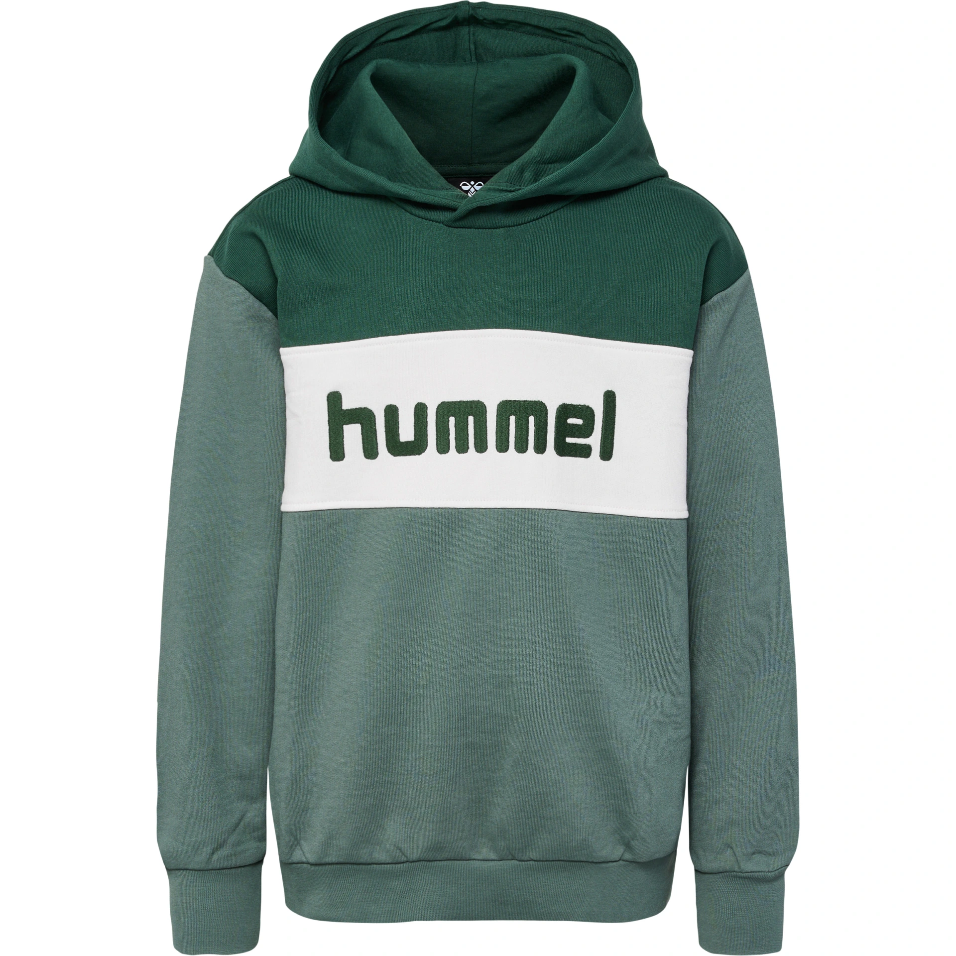 HUMMEL hmlMORTEN_HOODIE___PINENEEDLE____146 218641 6041 PINENEEDLE