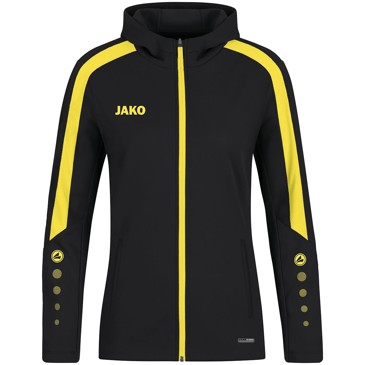 JAKO Kapuzenjacke_Power JAKO Kapuzenjacke_Power 6823D 803 schwarz/citro