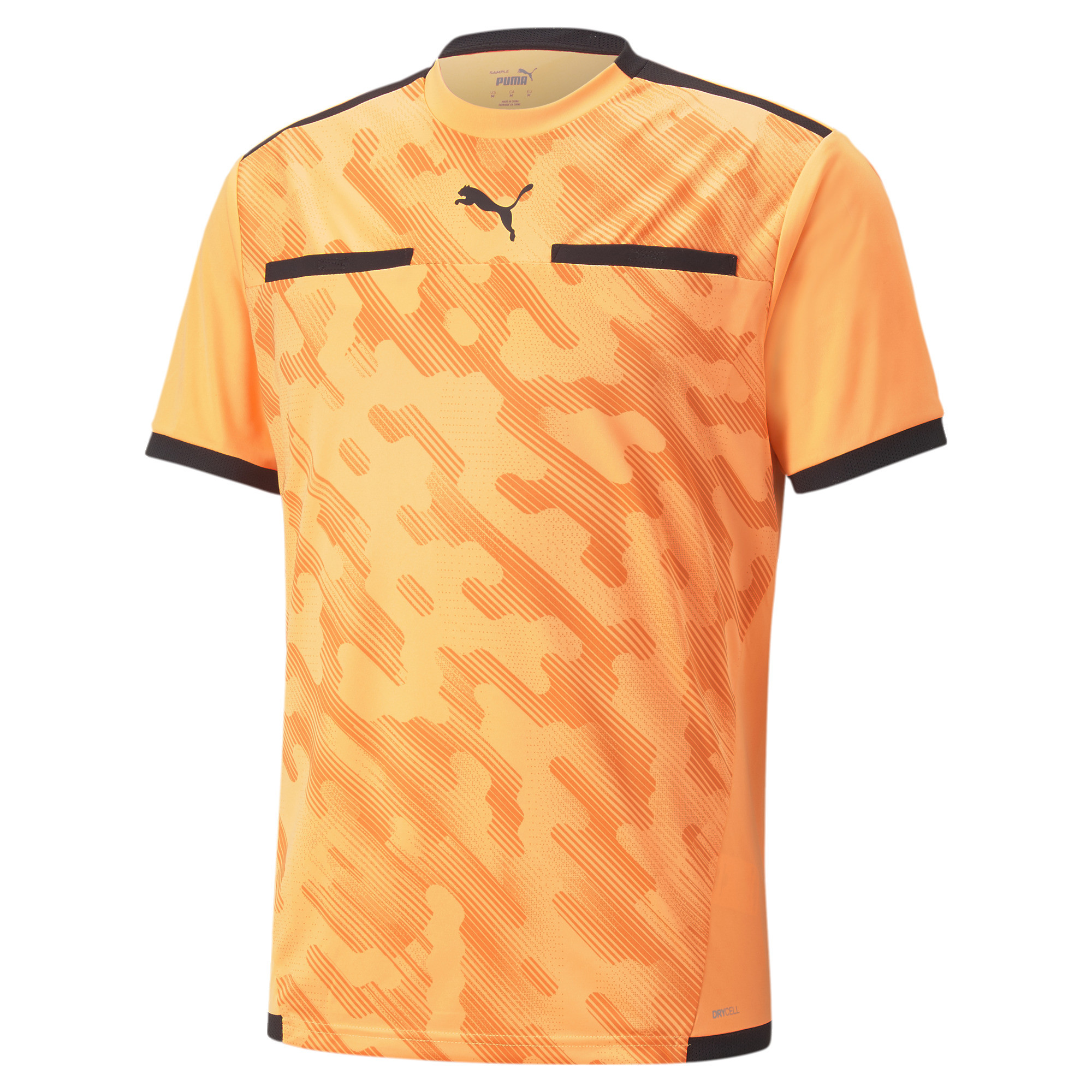 PUMA teamLIGA_Referee_Jersey 705452 021 NEON CITRUS-PUMA BLACK