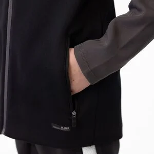 JAKO Kinder_Kapuzensweat_Kapuzenjacke_Iconic A4T027JU6824K 801 schwarz/anthrazit