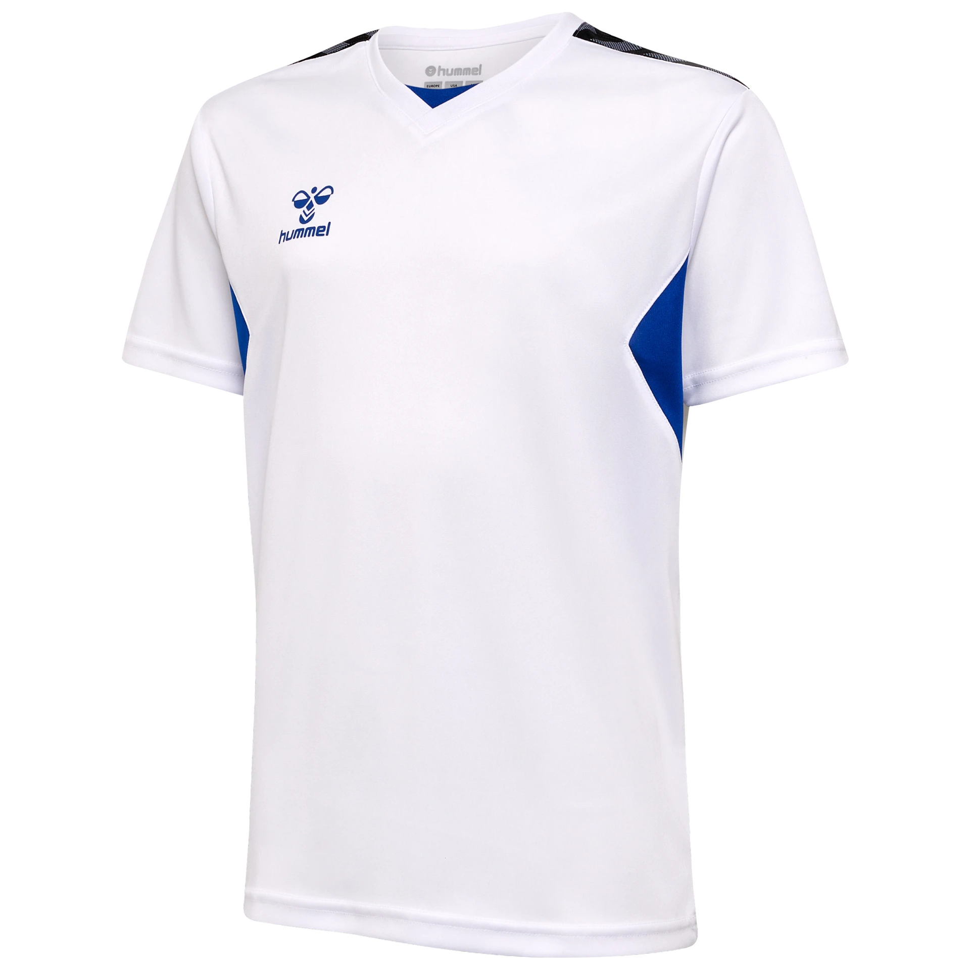 HUMMEL hmlAUTHENTIC_PL_JERSEY_S_S_KIDS 219965 9368 WHITE/TRUE BLUE