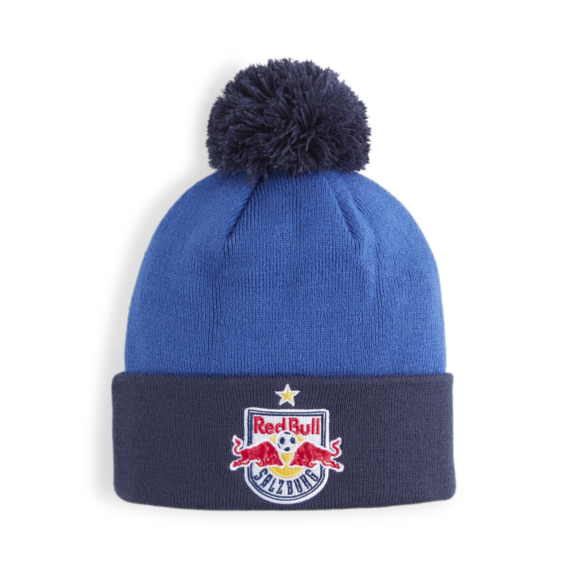 PUMA RBS_Youth_Pom_Pom_Beanie 025741 012 Club Navy-Cobalt Glaze