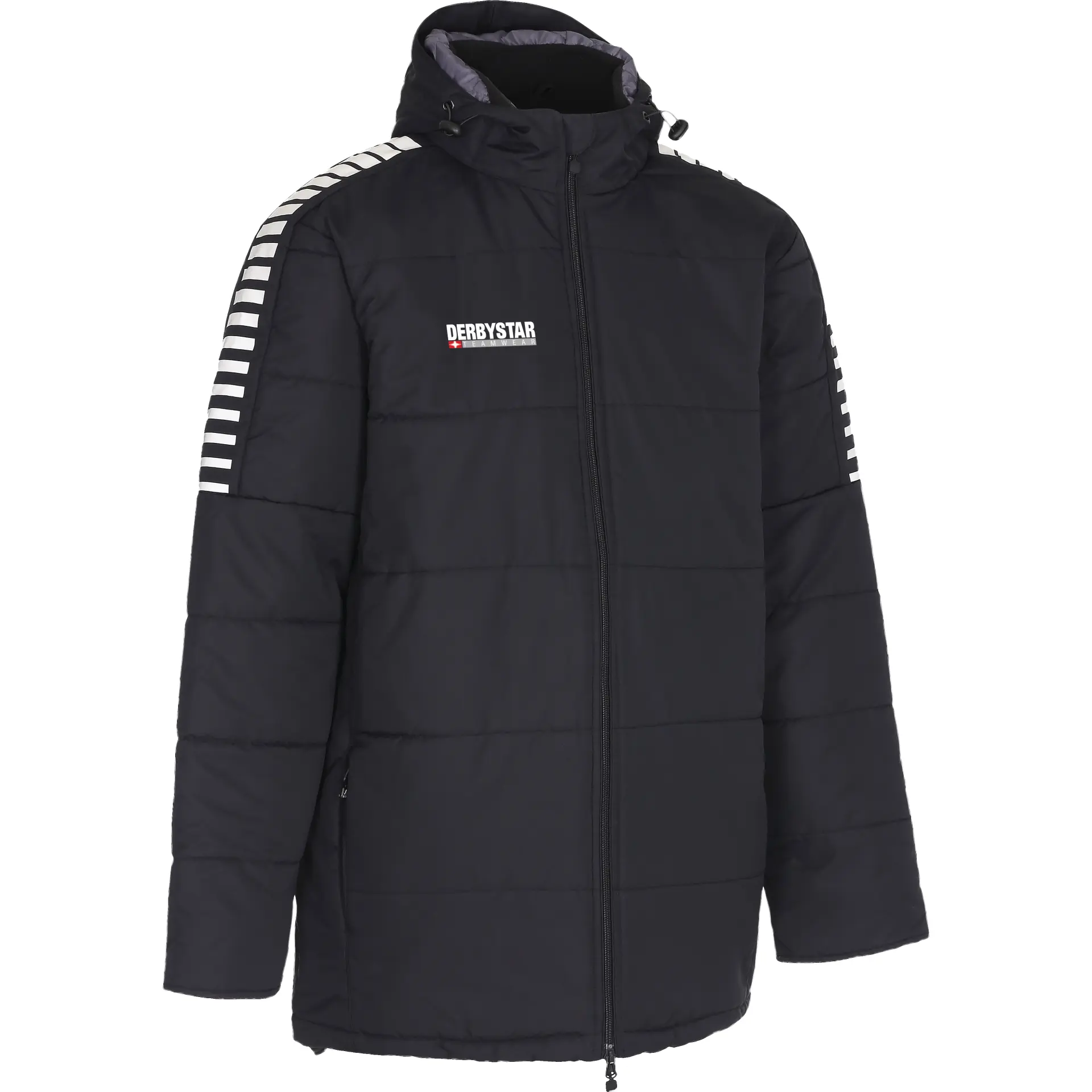 DERBYSTAR Fussball___Teamsport_Textil___Coachjacken_Hyper_Coachjacke 6067 210 schwarz weiss