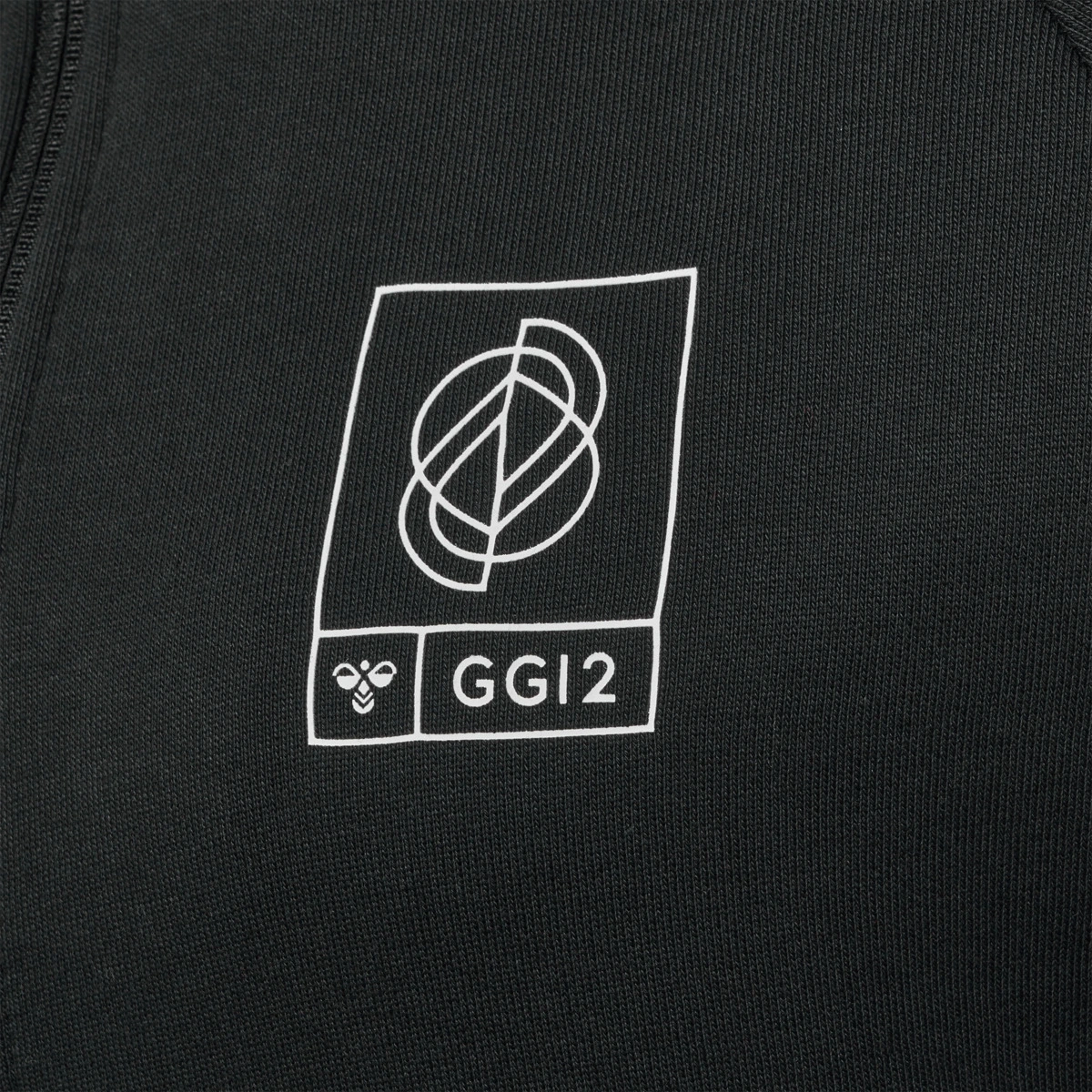 HUMMEL hmlGG12_SWEAT_ZIP_HOODIE_WOMAN 213989 2001 BLACK
