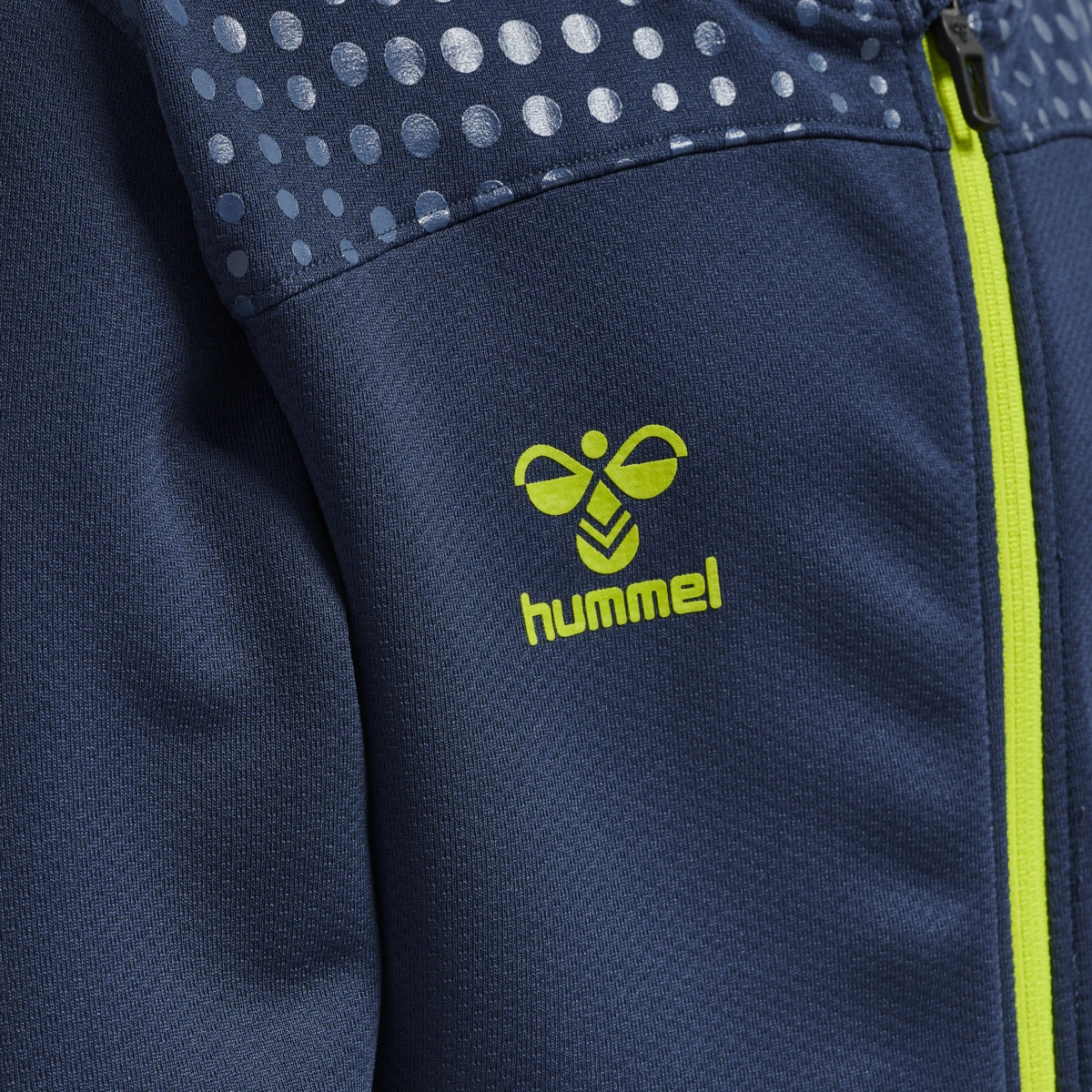 HUMMEL HUMMEL_Kinder_Kapuzensweat_LEAD_ZIP_POLY 207412 7642 DARK DENIM