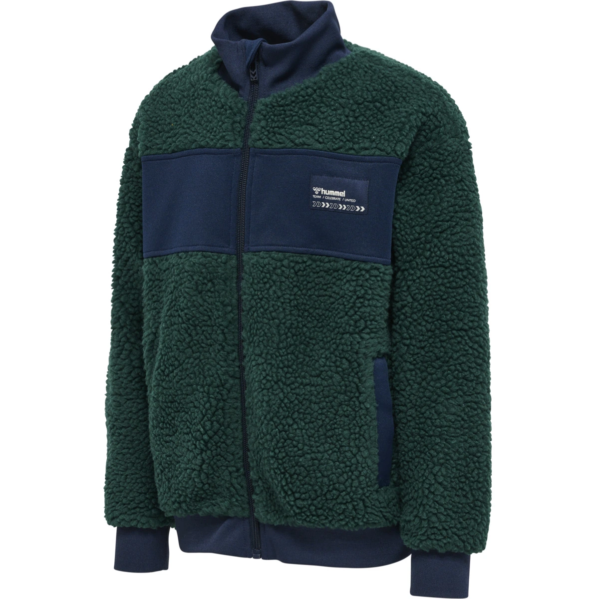 HUMMEL hmlEVAN_ZIP_JACKET 215255 6470 DEEP TEAL