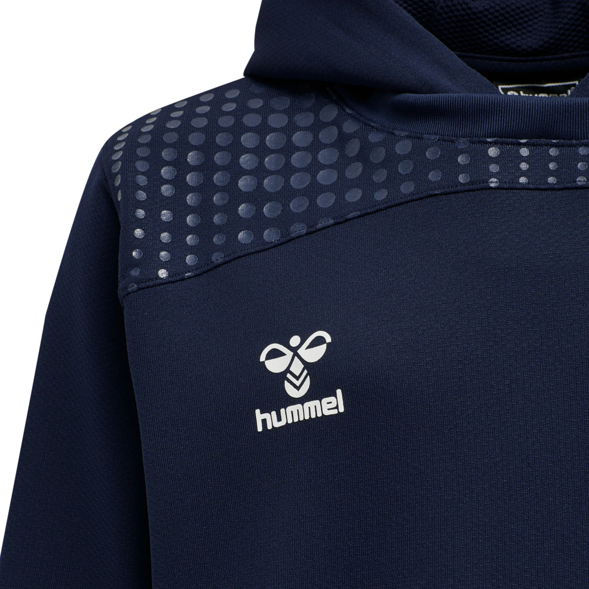 HUMMEL Kinder_Kapuzensweat_hmlLEAD_POLY_HOODIE 207410 7026 MARINE