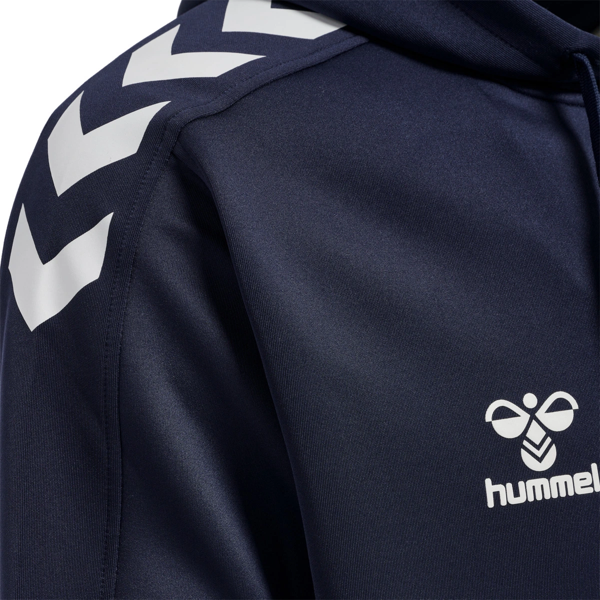 HUMMEL HUMMEL_Unisex_Adults_Unisex_Kids_hmlCORE_XK_POLY_ZIP_HOOD_SWEAT 211484 7026 MARINE