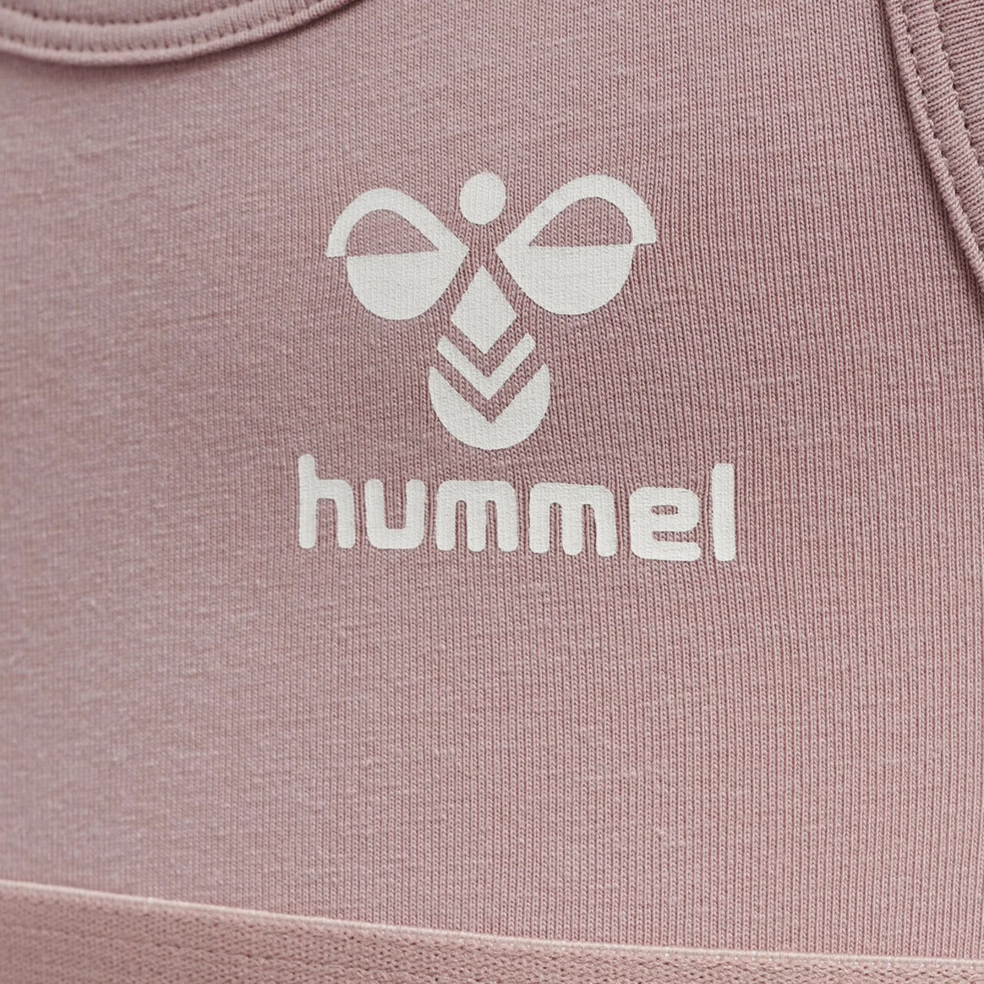 HUMMEL HUMMEL_Kinder_Shirt_hmlCAROLINA_TOP_2_PACK 214186 4849 WOODROSE/BLACK IRIS