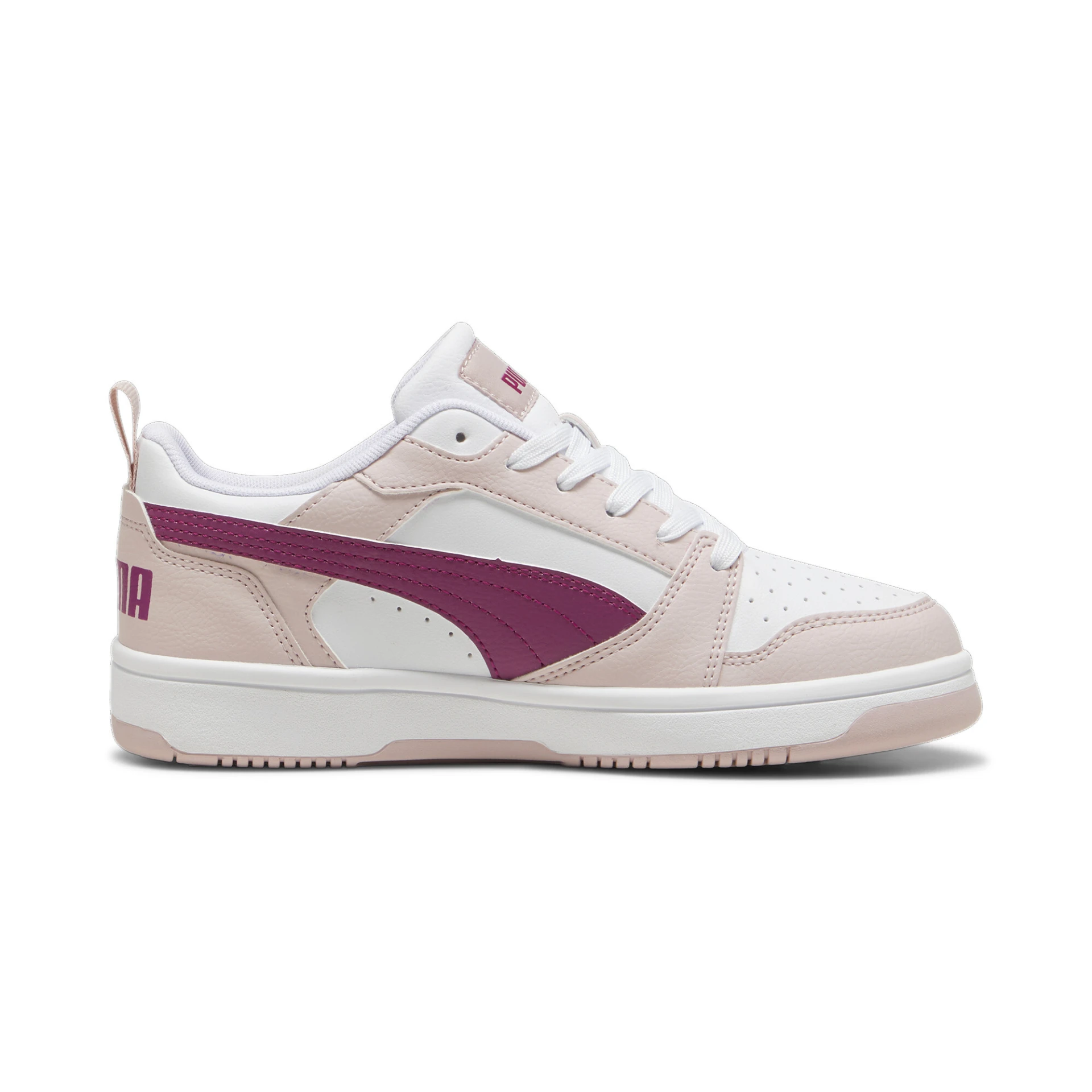 PUMA Puma_Rebound_V6_Lo_Jr 393833 014 Mauve Mist-Magenta Gleam-P