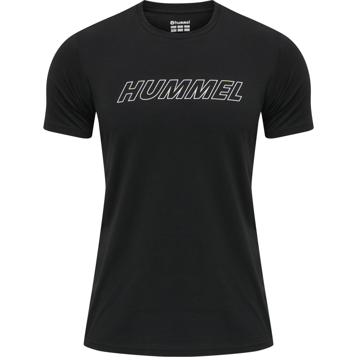 HUMMEL HUMMEL_Herren_Shirt_hmlTE_CALLUM_COTTON_T_SHIRT 213470 2001 BLACK
