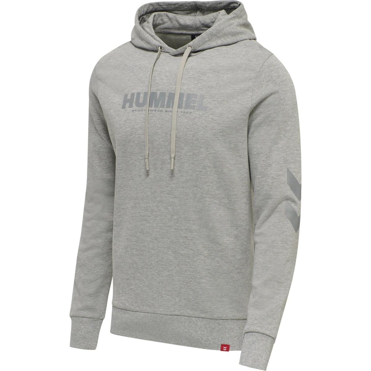 HUMMEL hmlLEGACY_LOGO_HOODIE_PLUS 218423 2006 GREY MELANGE