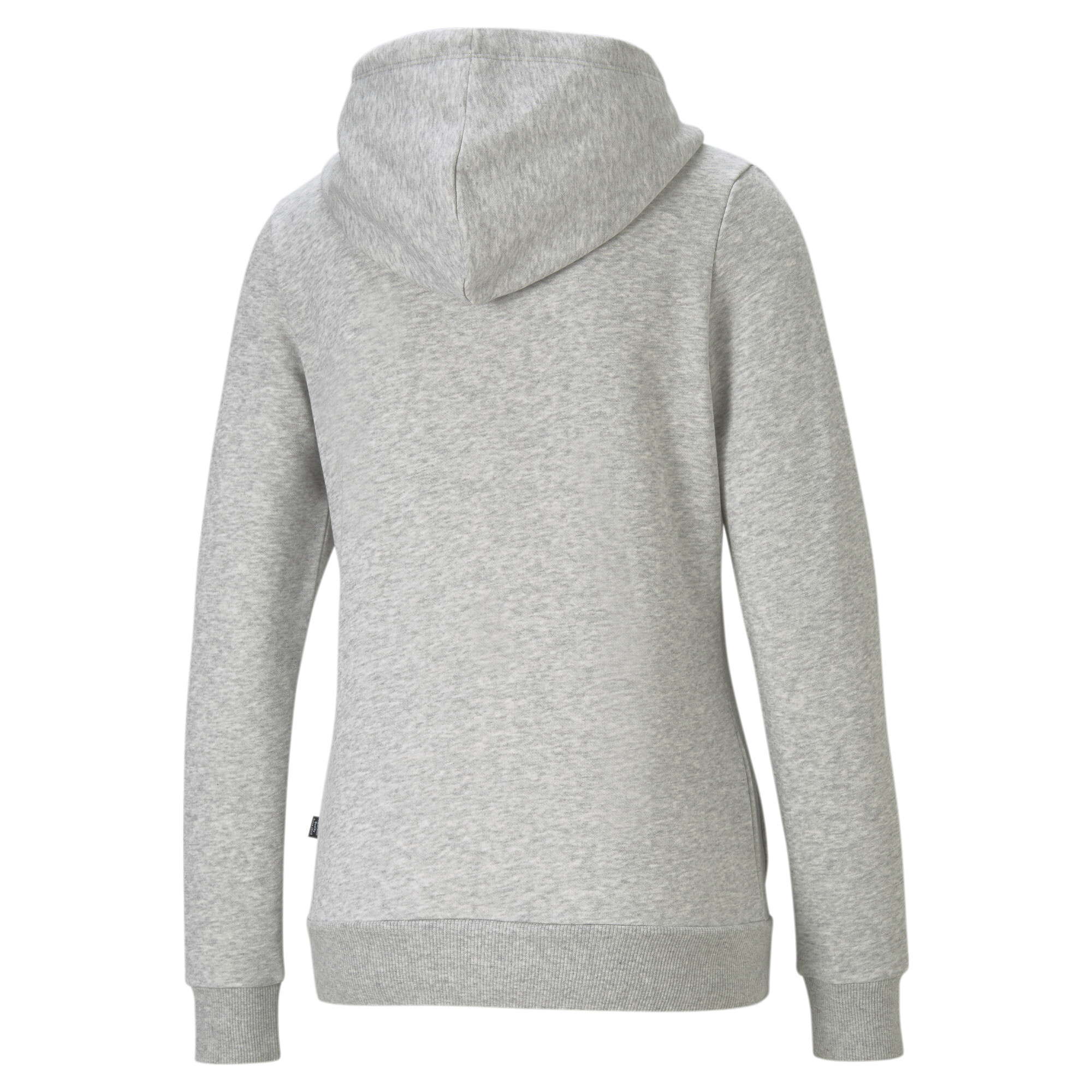 PUMA ESS_Small_Logo_Full_Zip_Hoodie_FL 586811 004 LIGHT GRAY HEATHER