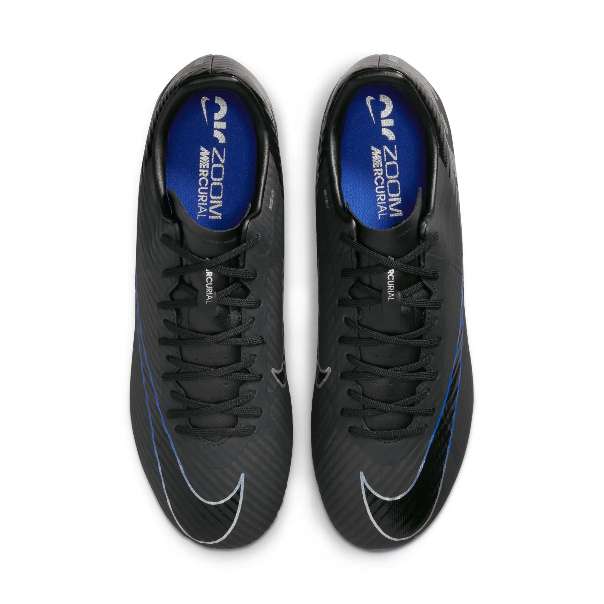 NIKE Nike_Zoom_Mercurial_Vapor_15_Academy_MG DJ5631 040 BLACK/CHROME-HYPER ROYAL