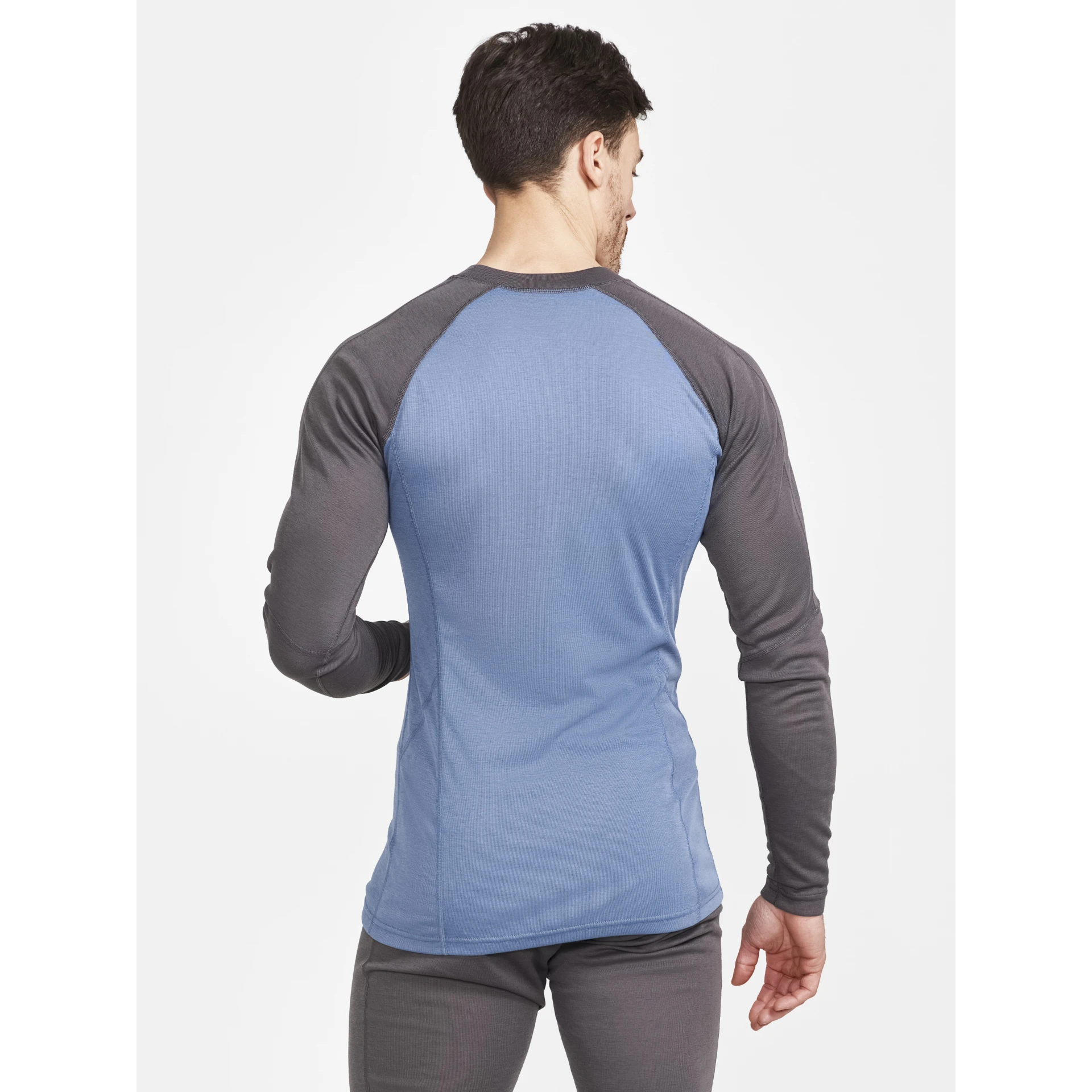 CRAFT CORE_WARM_BASELAYER_LS_TEE_M 1912532 985362 GRANITE-FLOW