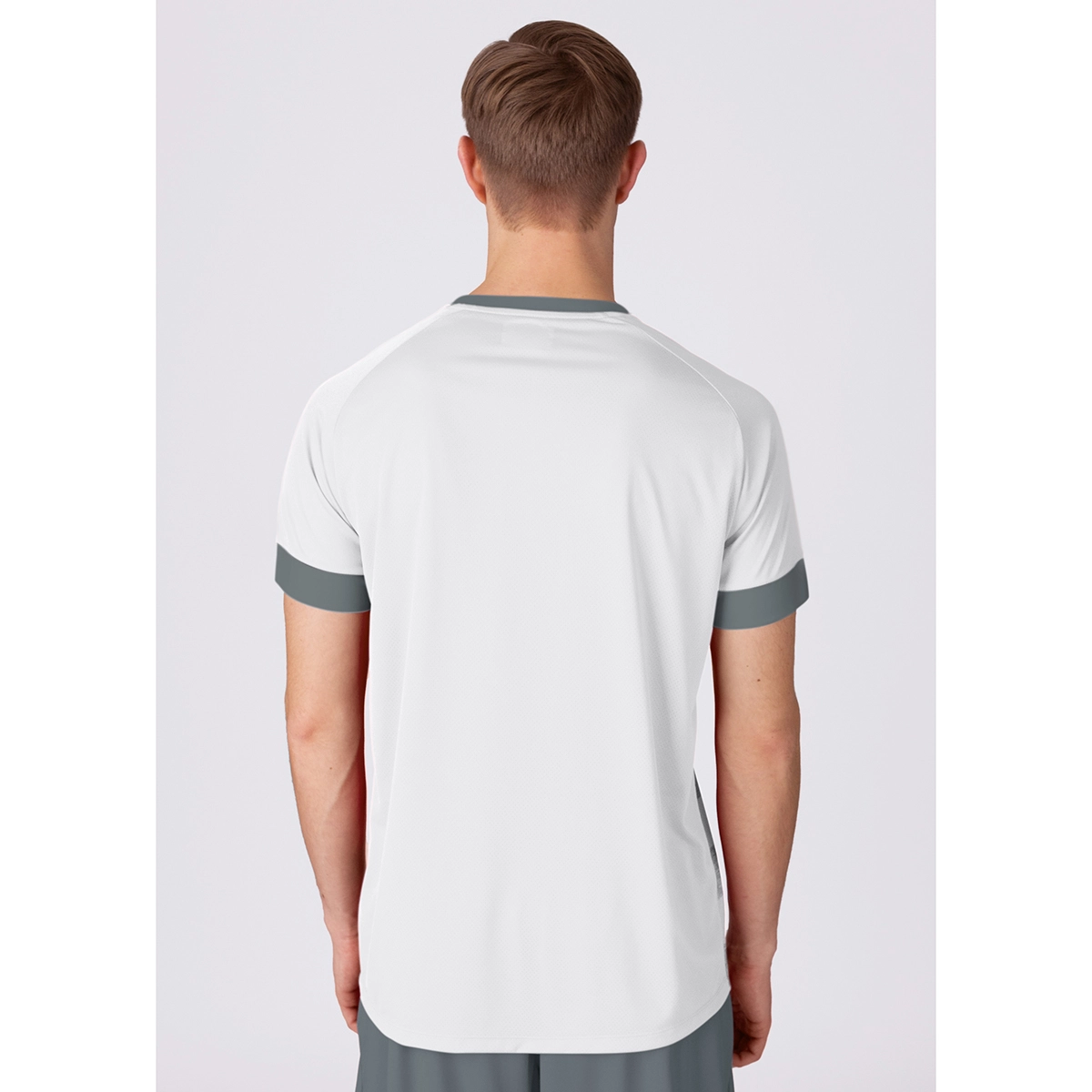 JAKO Trikot_Celtic_Melange_KA 4214K 003 weiß/steingrau