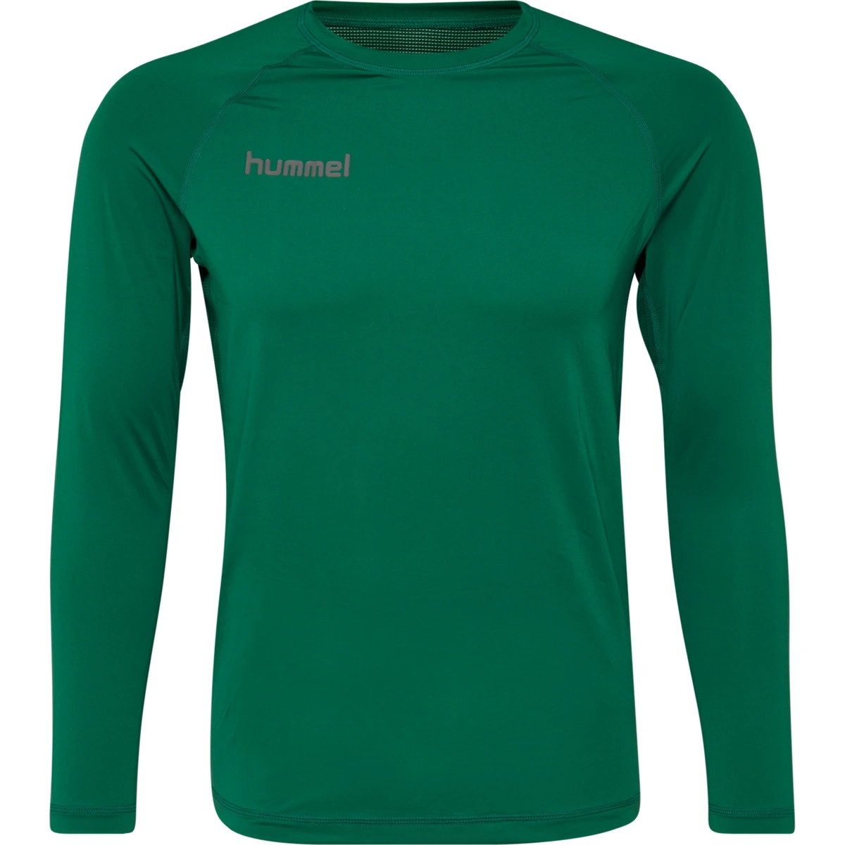 HUMMEL Herren_T_Shirt_HML_FIRST_PERFORMANCE_JERSEY_L_S 204502 6140 EVERGREEN