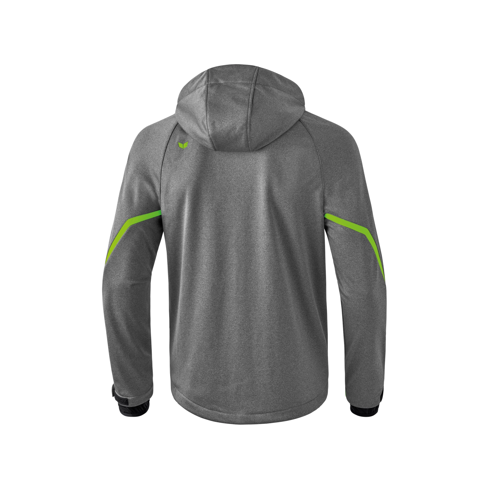 ERIMA Herren_Softshelljacke_Function 9060710 812032 grey melange/green geck