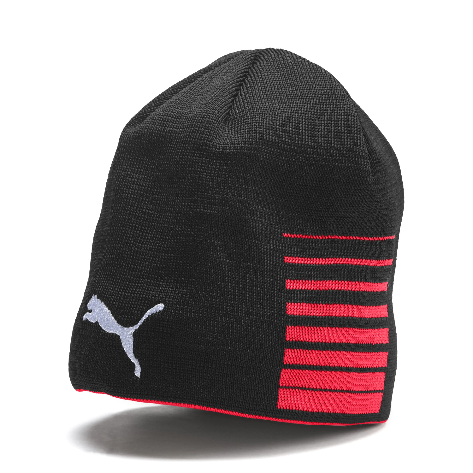 PUMA Herren_LIGA_Reversible_Beanie 022357 001 PUMA RED-PUMA BLACK