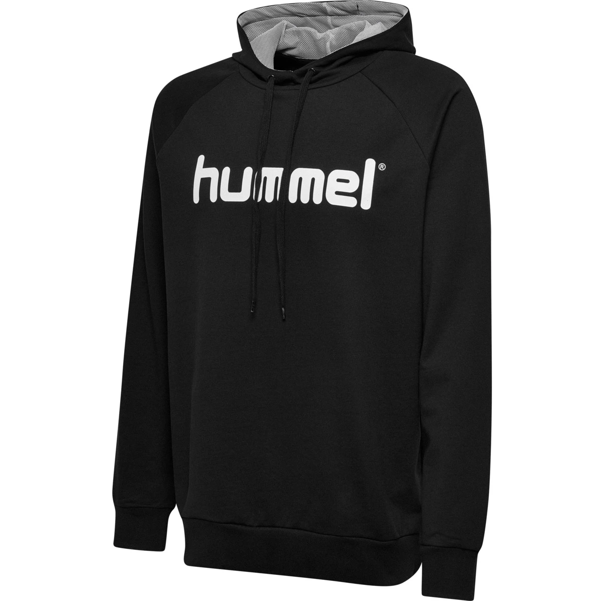HUMMEL Fussball___Teamsport_Textil___Sweatshirts_Cotton_Logo_Hoody_Schwar 203511 2001 BLACK