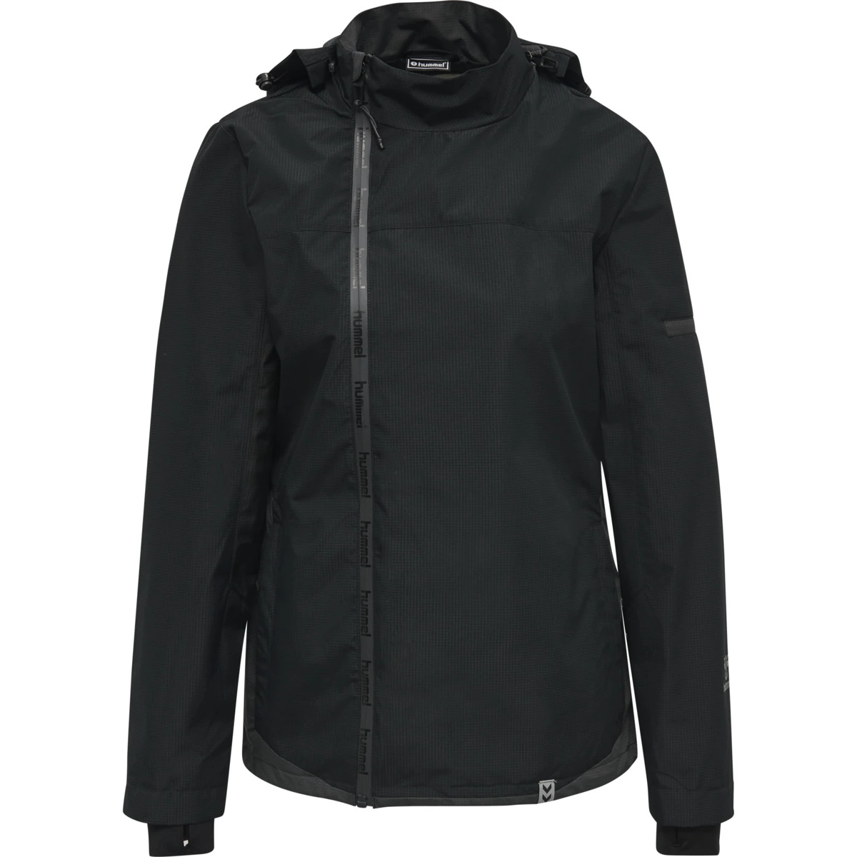 HUMMEL hmlNORTH_SHELL_JACKET_WOMAN 206684 1006 BLACK/ASPHALT