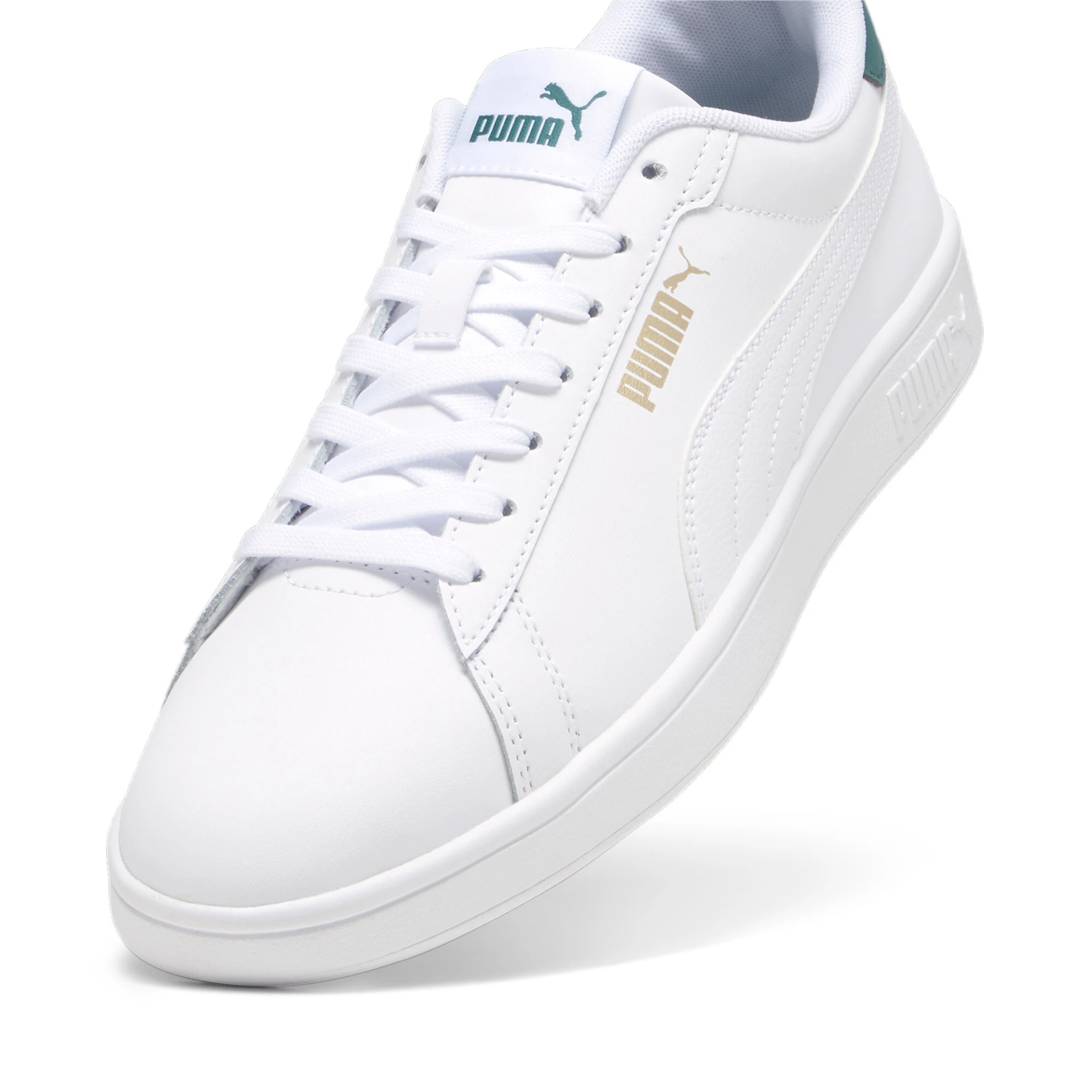 PUMA Puma_Smash_30_L 390987 014 PUMA WHITE-MALACHITE-PUMA