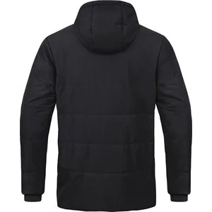 JAKO Herren_Jacke_Coachjacke_Team_mit_Kapuze A4T027JU7103 800 schwarz