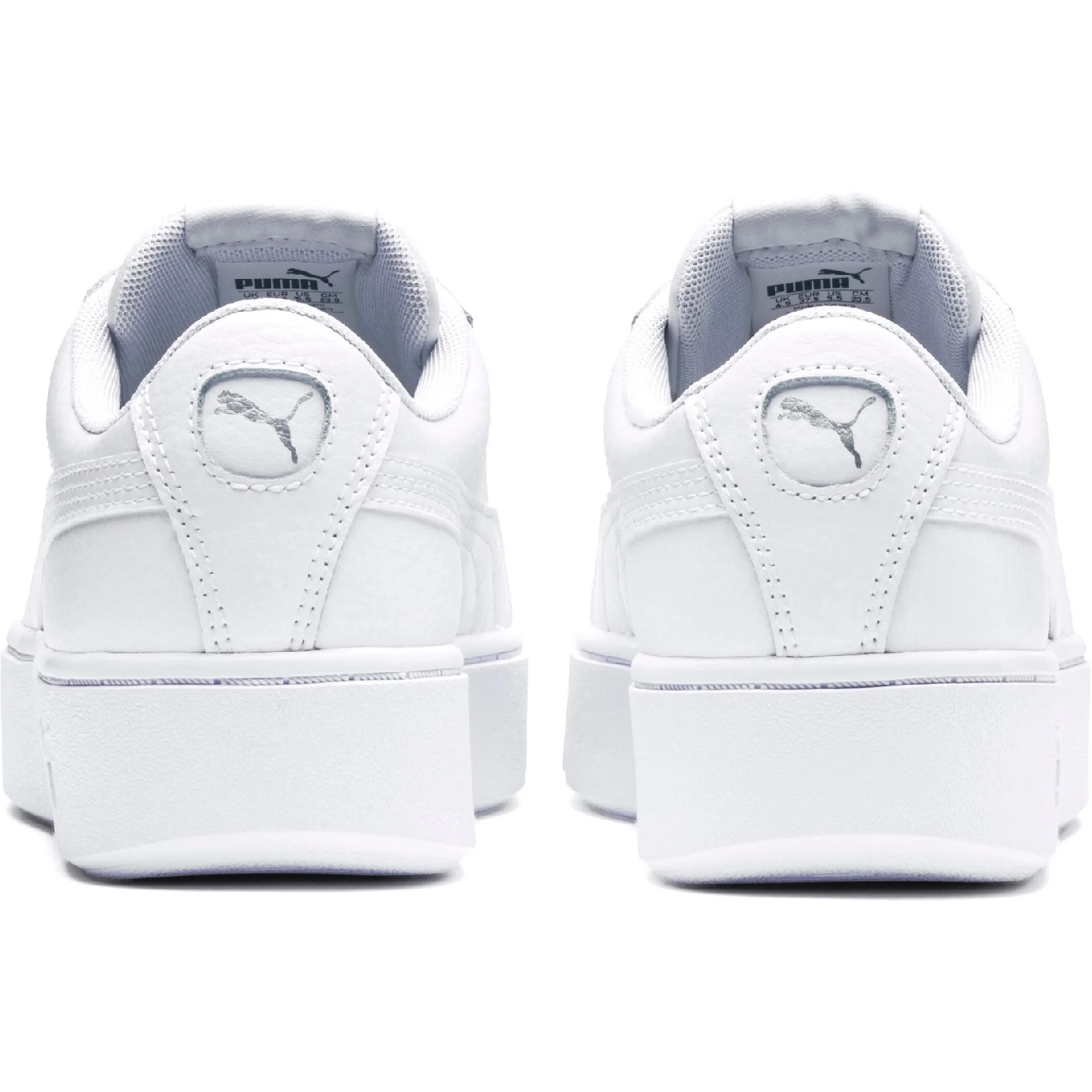 PUMA Damen_Sneaker_Vikky_Stacked_L 369143 002 PUMA WHITE-PUMA WHITE