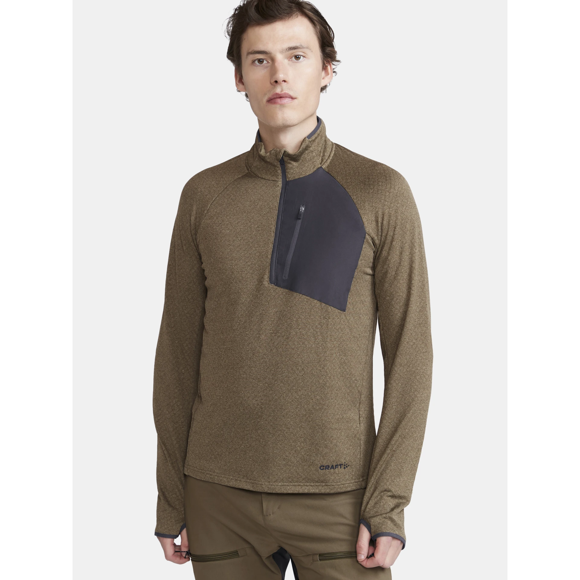 CRAFT CORE_Trim_Thermal_Midlayer_M 1909500 636200 FIR-MELANGE