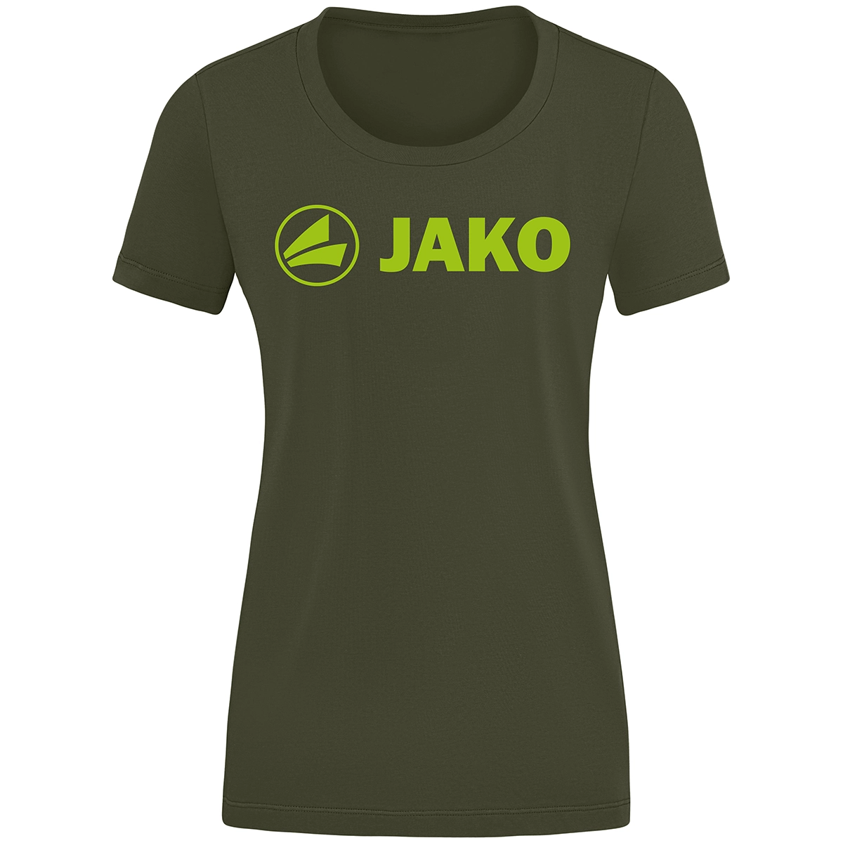 JAKO T_Shirt_Promo 6160 231 khaki/neongrün