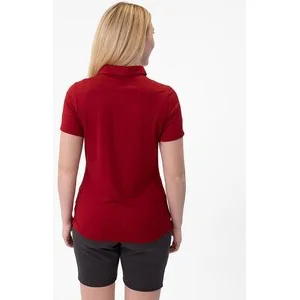 JAKO Damen_Polo_Premium_Basics A4T023DA6329D 01 rot meliert