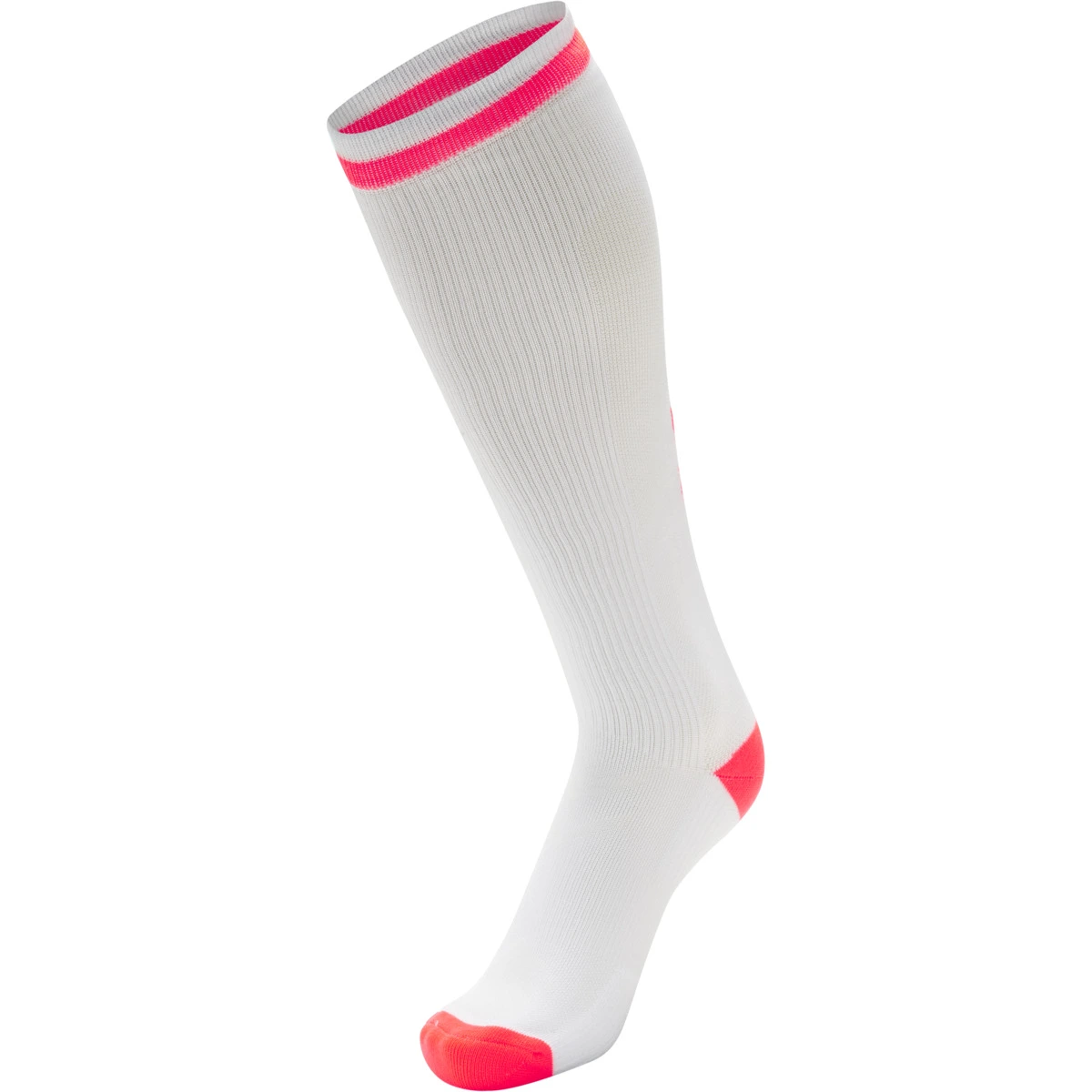 HUMMEL ELITE_INDOOR_SOCK_HIGH 204044 9232 WHITE/DIVA PINK