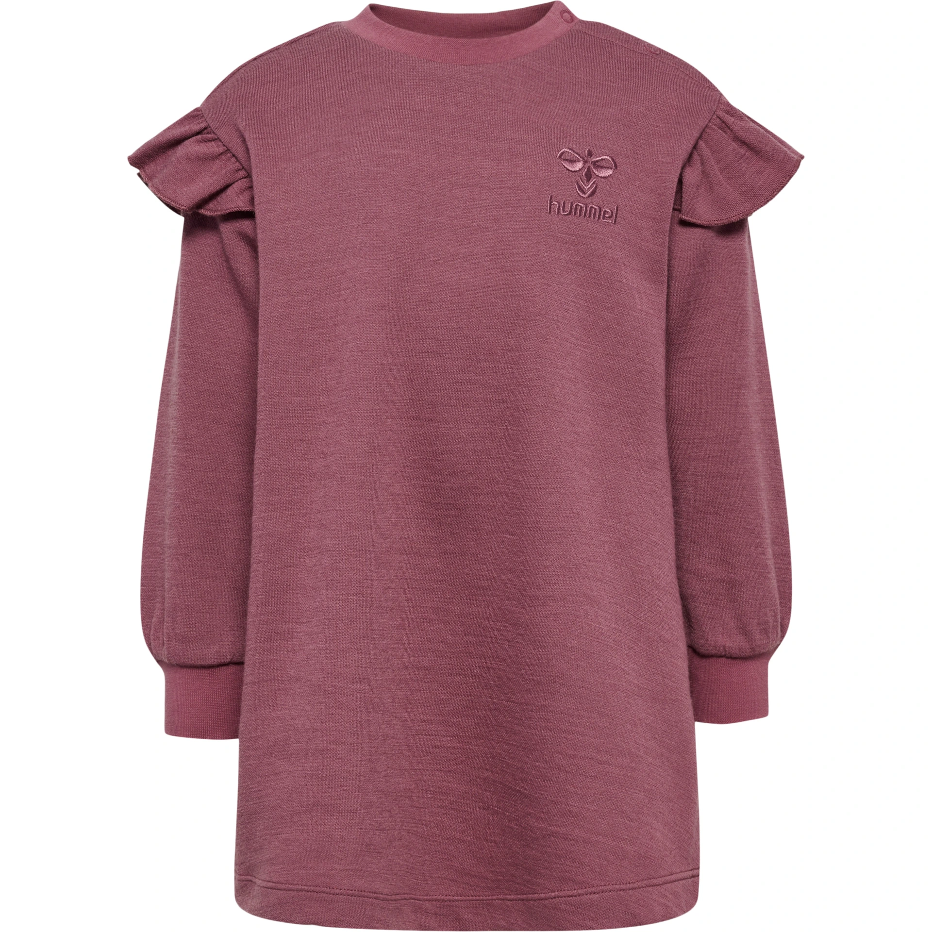 HUMMEL hmlWULBATO_DRESS_LS___ROSE_BROWN___80 220576 4085 ROSE BROWN