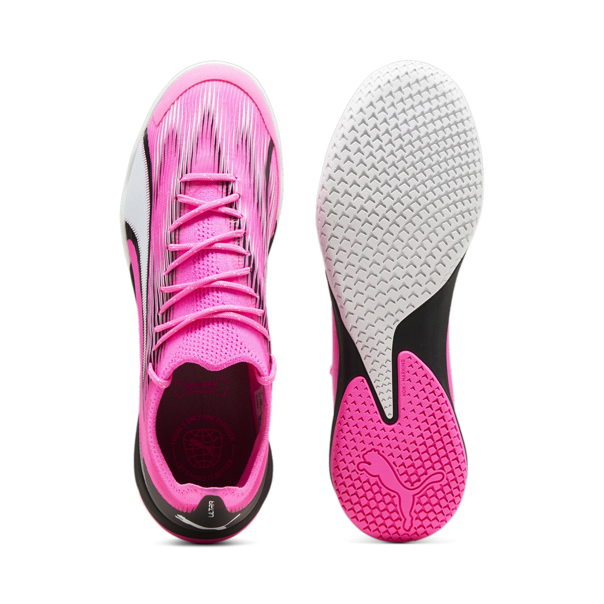 PUMA ULTRA_ULTIMATE_COURT 107746 001 POISON PINK-PUMA WHITE-PUM