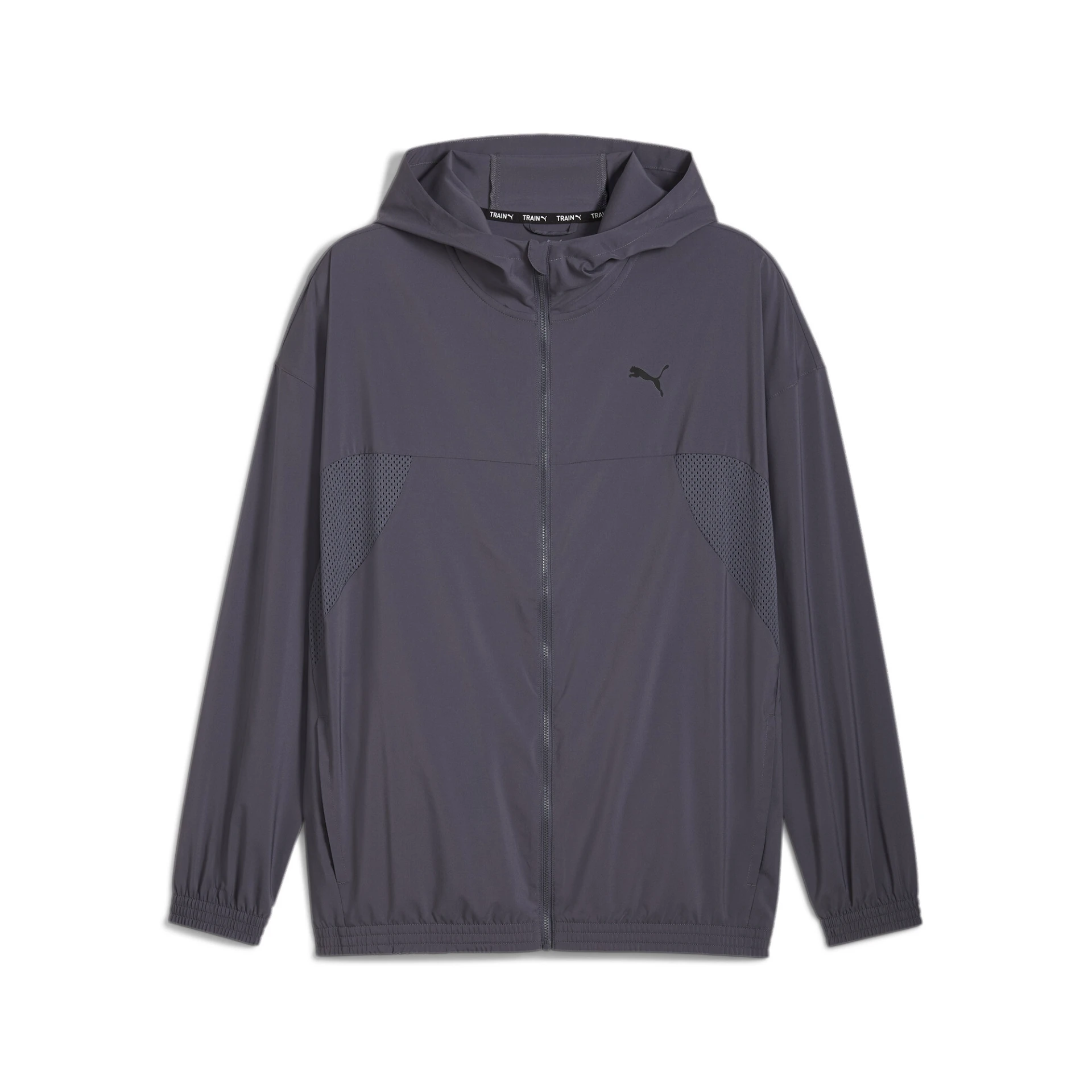 PUMA ALWAYS_ON_WOVEN_FULL_ZIP_JACKET 525724 069 Galactic Gray