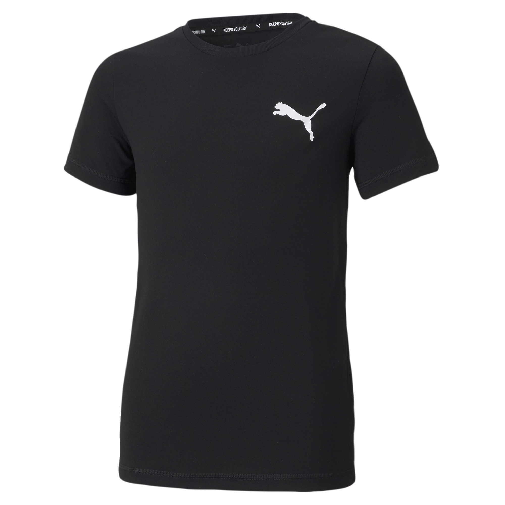 PUMA ACTIVE__Small_Logo_Tee_B 586980 001 PUMA BLACK