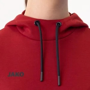 JAKO Damen_Kapuzensweat_Premium_Basics A4T023DA6729D 01 rot meliert