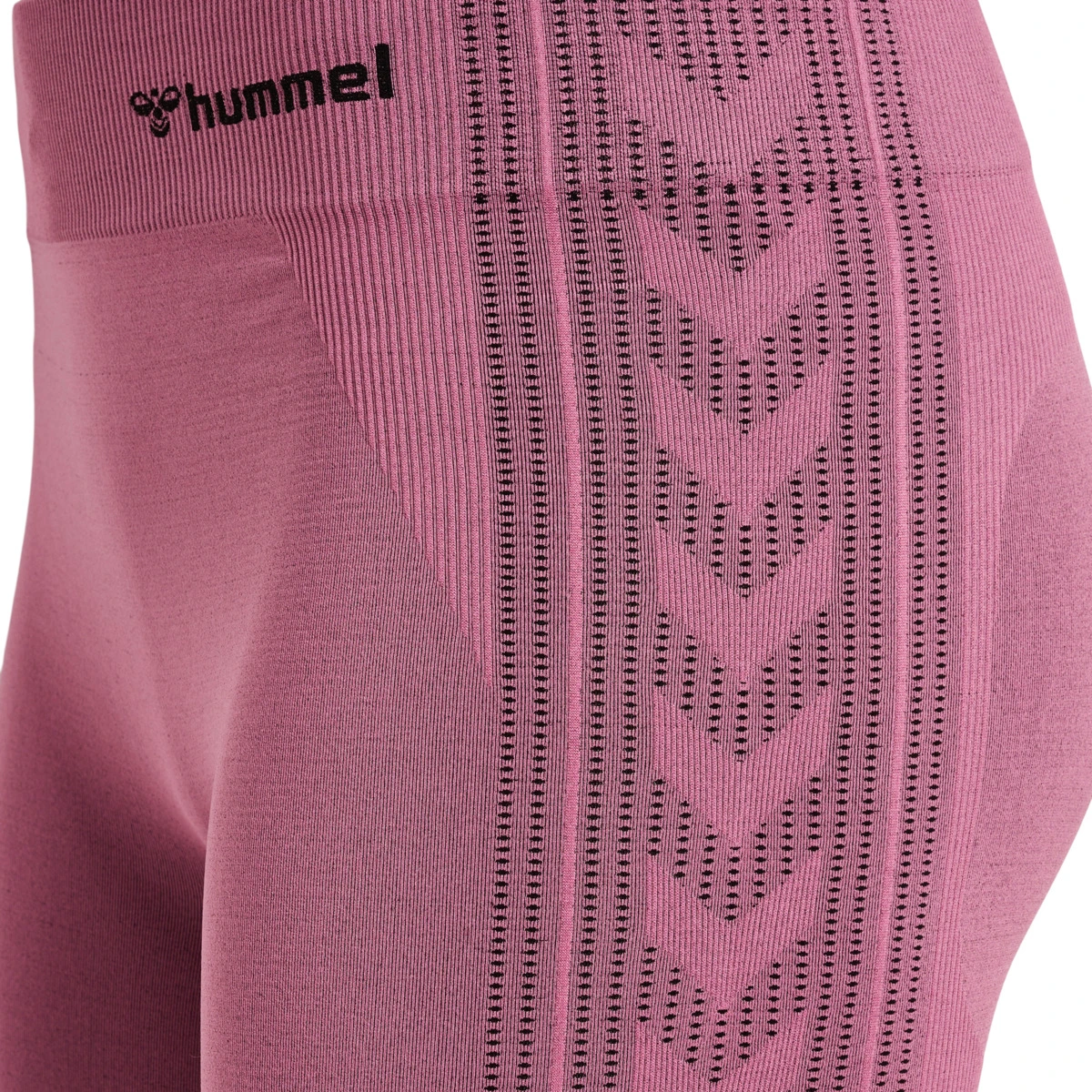 HUMMEL hmlSHAPING_SEAMLESS_MW_SHORTS 216774 4866 HEATHER ROSE