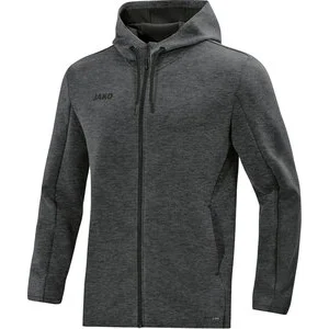 JAKO Herren_Kapuzenjacke_Premium_Basics A4T023HR6829 21 anthrazit meliert