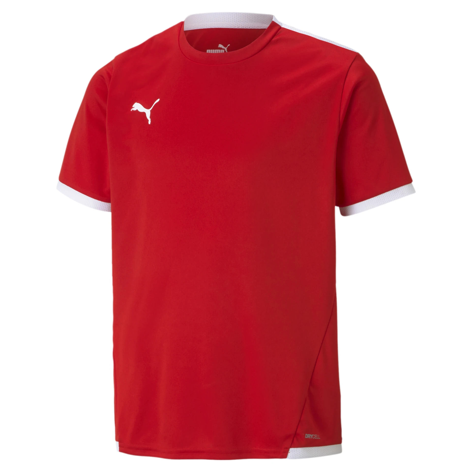 PUMA Kinder_Fantrikot_teamLIGA_Jersey_Jr A4T003HR704925 001 PUMA RED-PUMA WHITE